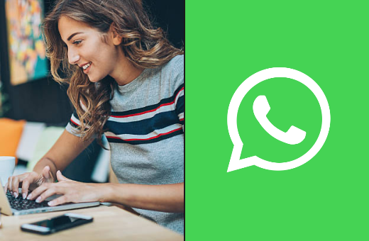 Get in touch by WhatsApp