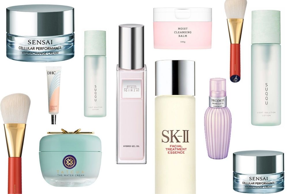 Popular Japanese cosmetics: SENSAI, SK-II, Tatcha, SUQQU and more
